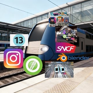 Train ncfm MANGA 電車 13th  🌆🎇